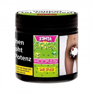 Hookain Shisha Tabak Zenta Shox - Saur Splash 50 g Dose