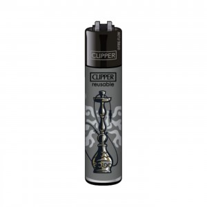 CLIPPER Feuerzeug Shisha grau