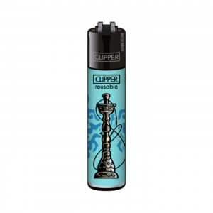 CLIPPER Feuerzeug Shisha blau