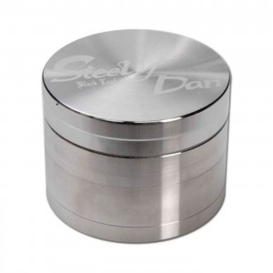 Black Leaf Edelstahl Grinder "Steely Dan" Ø 48,6 mm 4-teilig 