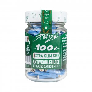 100 PURIZE Glas XTRA Slim Size Filter blau 5,9 mm