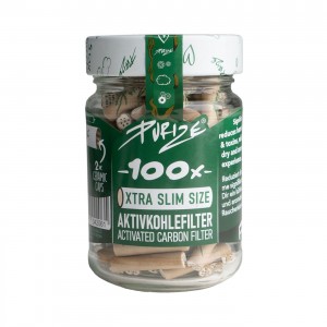 100 PURIZE Glas XTRA Slim Size Filter organic