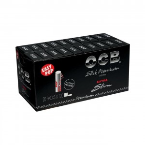 OCB Easy Pop Filtersticks Extra Slim 5,7 mm 20er Großpackung