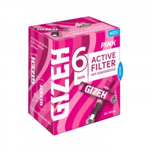 GIZEH Pink Active Filter 6 mm 34 Filter