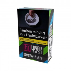 Loyal Tobacco Shishatabak Green-K 20 g