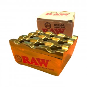 RAW Regal Metal Gold Ashtray