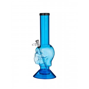 Dreamliner Acrylbong Skull blau 38 cm