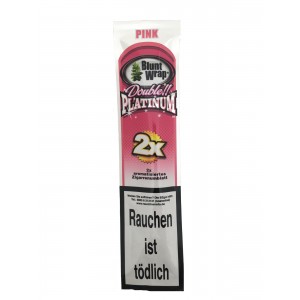 Blunt Wrap Double Platinum Pink 2er Packung