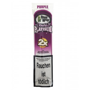 Blunt Wrap Double Platinum Purple 2er Packung