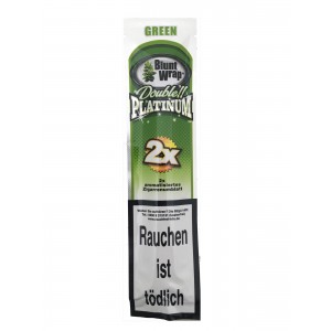 Blunt Wrap Double Platinum Green 2er Packung