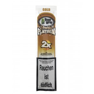 Blunt Wrap Double Platinum Gold 2er Packung