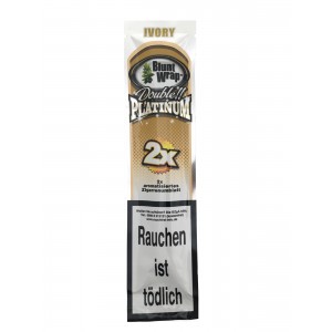 Blunt Wrap Double Platinum Ivory 2er Packung