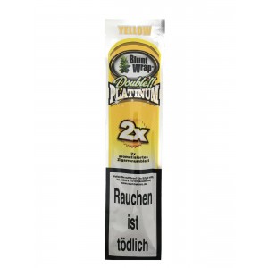 Blunt Wrap Double Platinum Yellow 2er Packung