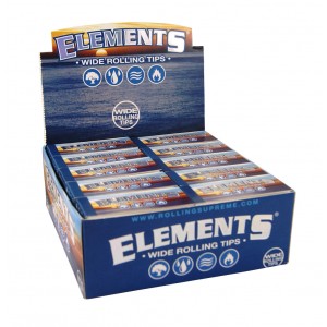 ELEMENTS Wide Rolling Filter Tips 50er Box