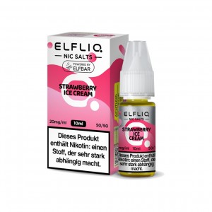 ELFBAR Elfliq Strawberry Ice Cream Nikotinsalz Liquid 10ml