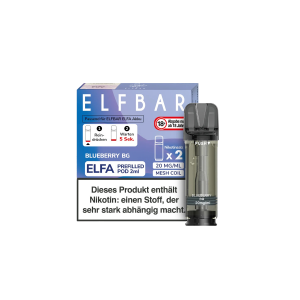 ELFBAR Elfliq Blueberry BG Pod 20 mg (2 Stück pro Packung)