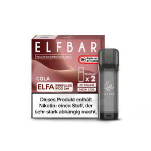 ELFBAR Elfa Cola Pod 20 mg (2 Stück pro Packung)