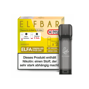 ELFBAR Elfa Mango Pod 20 mg (2 Stück pro Packung)