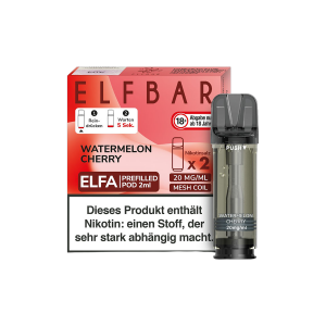 ELFBAR Elfa Watermelon Cherry Pod 20 mg (2 Stück pro Packung)