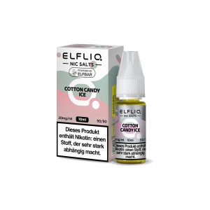 ELFBAR Elfliq Cotton Candy Ice Nikotinsalz Liquid 10ml