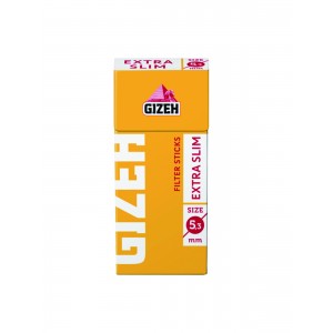 Gizeh Tip-Sticks Extra Slim Knickfilter 5,3 mm 126er Pack