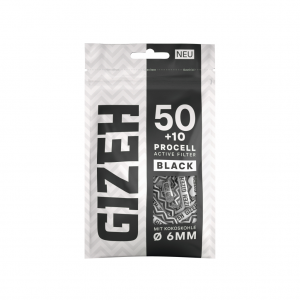GIZEH ProCell Active Filter 6mm 50 + 10er Schwarz