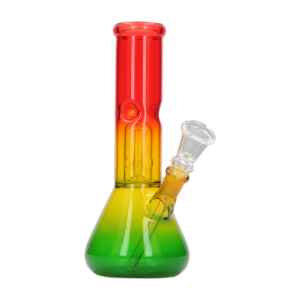 Glasbong Ice + Perkolator Rasta Farben