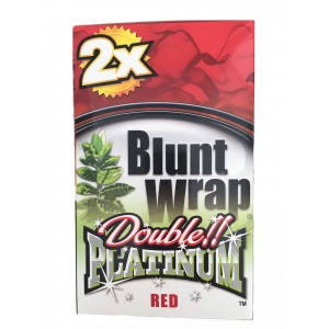 Blunt Wrap Double Platinum Red 25 x 2 Box