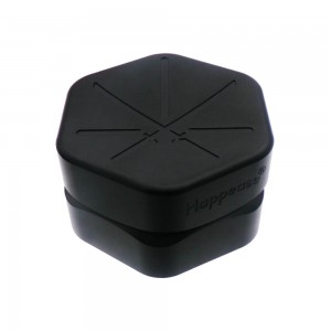 Katana Aluminium Grinder Ø 60 mm, 2-teilig schwarz