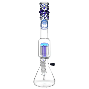 Heisenberg Beaker Bubble 12-Arm Perc Blau