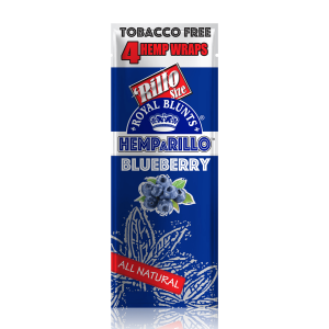 Royal Blunts Hemparillo Hemp Wraps Blueberry 4er Pack