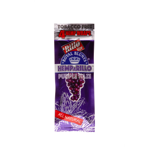Royal Blunts Hemparillo Hemp Wraps Purple Haze 4er Pack
