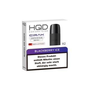 HQD Cirak Pods 2 x 2 ml Blackberry Ice 18mg