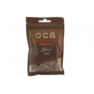 OCB Virgin Filter unbleached Slim 6 mm 150er Beutel