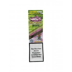 Jay's Hemp Wraps Purple Wave 2er Pack