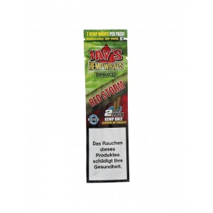 Jay's Hemp Wraps Red Storm 2er Pack