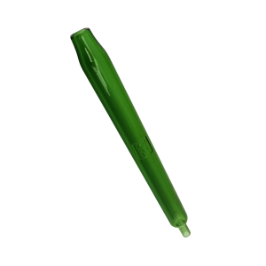 Kaya Glasmundstück Green Color Stick