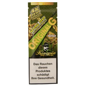 KINGPIN Hemp Wrap Original, 4er Pack