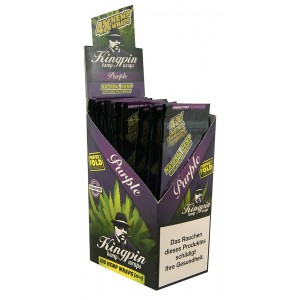 KINGPIN Hemp Wrap Purple 100er Box