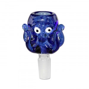 Kräuterkopf Oktopus 14.5 blau