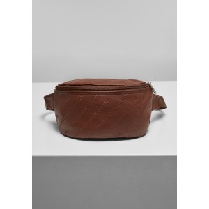 Urban Classics Leather Imitation Hip Bag braun
