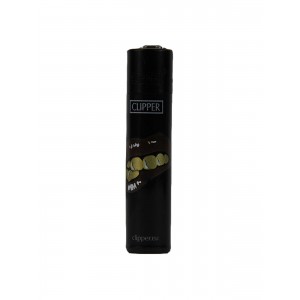 CLIPPER Feuerzeug Lips schwarz