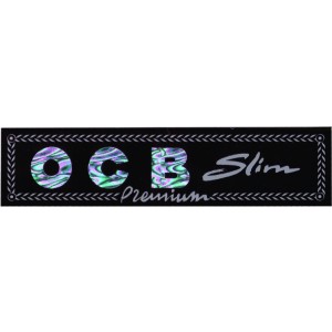 OCB Schwarz Premium Slim Long Papers Heftchen einzeln