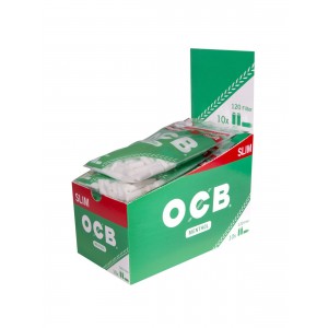 OCB Slim Filter 6 mm mit Mentholgeschmack 10er Großpackung