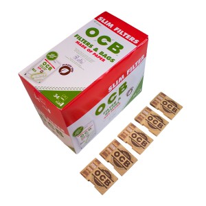 OCB Slim Papierfilter 34er Box + 5 OCB Craft Einzelheftchen Gratis