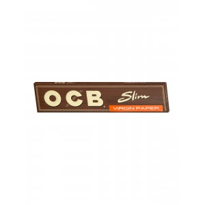 OCB unbleached Virgin King Size Slim Papers Heftchen einzeln