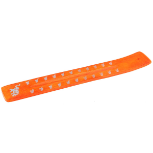 Räucherstäbchenhalter Elefant orange
