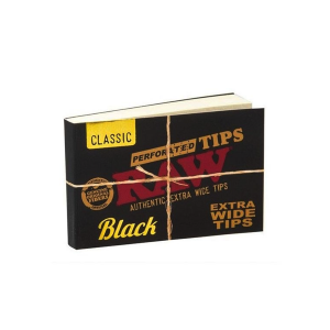 RAW Black Extra Wide Tips Heftchen einzeln