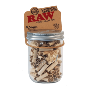 RAW Uncoated Tree Tips 135er Glas