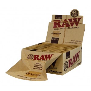 RAW Artesano King Size Slim + Tips + Drehunterlage 15er Großpackung